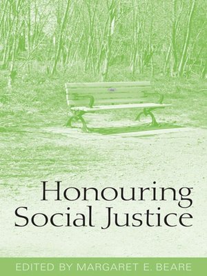 cover image of Honouring Social Justice